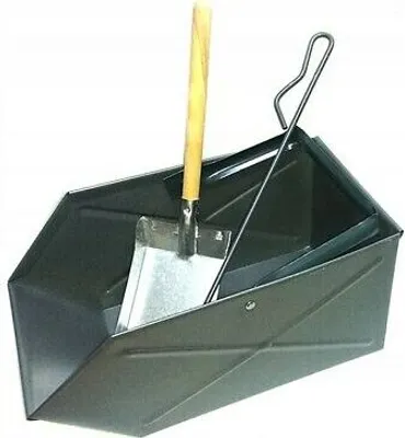 Produktbild von Kohlenkasten Kohlenschütte Kohle Aschekasten Aschebehälter 43x22x20cm Kaminzubehör