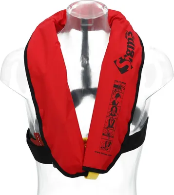 Produktbild von Lalizas Rettungsweste, Sigma 170N, manuelle & automatische Auslösung, ab 40kg, rot