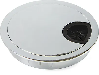 Obrázok produktu pre emuca káblový kanál CIRCUM zo zamaku, pochrómovaný Ø 80 mm / Káblový kanál