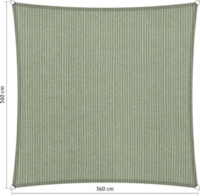 Produktbild von SHADOW COMFORT 3,6 x 3,6 m Viereckiges Quadrat Sonnensegel Moonstone Green