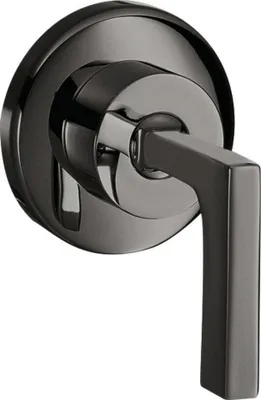 Produktbild von Abstellventil AXOR CITTERIO DN 15/DN 20 UP m HGri pol. black chrome polished black chrome