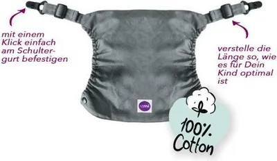 Produktbild von IZMI | Kapuze für Toddler-Tragen – Grau