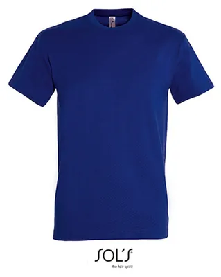 Image de SOLs 11500 | Imperial T-Shirt Hommes Unie - Couleur : Ultramarine - Taille : L