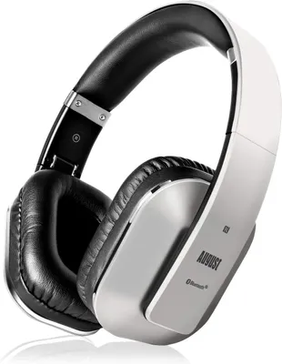 Produktbild von EP650-Bluetooth Kopfhörer v4.2 NFC mit aptX Low Latency-Stereo Over Ear Headphones mit August Audio App-Mikrofon für Freisprecher tiefer Bass 15h Akku