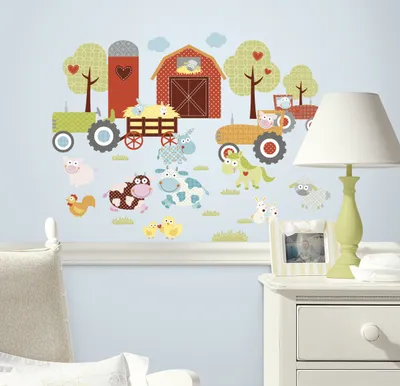 Produktbild von RoomMates -  Wandsticker Farmland