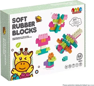 Produktbild von SOFT Bausteine - Weiche Bausteine 62 Stück 6041