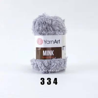 Obrázok produktu pre YarnArt Mink, 334 svetlosivá