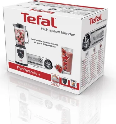 Produktbild von Tefal BL811D, Tischplatten-Mixer, 1,5 l, Pulsfunktion, Eis-Crusher, 1200 W, Grau