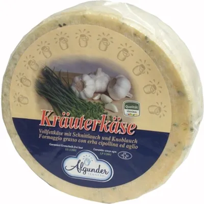Produktbild von Kräuterkäse -  Sennerei Algund ganze Form ca. 2,5 kg.