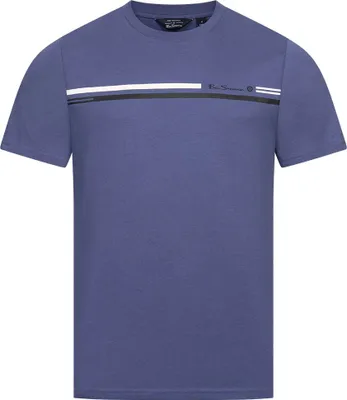 Produktbild von M|BEN SHERMAN Seasonal Stripe Herren T-Shirt 1012607N-RIVIERABLUE
