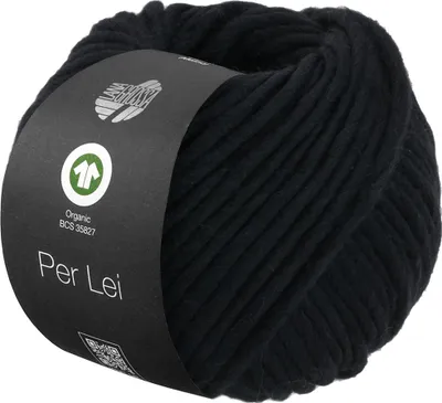 Produktbild von Lana Grossa - Per Lei GOTS 0010 schwarz