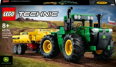 Produktbild von LEGO® Technic 42136 John Deere 9620R Traktor mit Allradantrieb