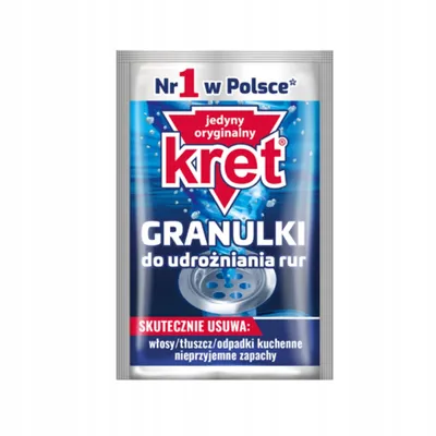 Obrázek produktu pro Kret Granule pro pročištění potrubí 40 g