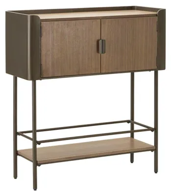 Produktbild von FURNLUX Anrichte Toronto Grün 100cm / Hauptfarbe: Grün / Abmessungen: 100 x 110 x 42 cm