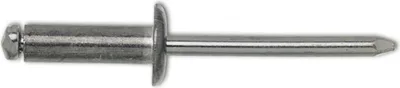 Produktbild von Blindniete Großflachkopf 4.8x 8 Kopf 14 mm Aluminium mit Stahldorn