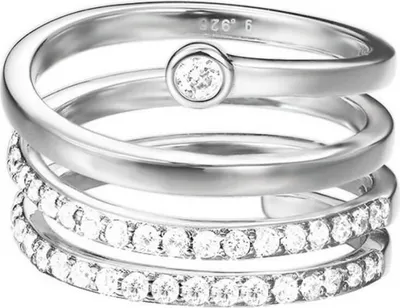 Produktbild von Esprit Damen Ring Silber JW52887 ESRG92789A1, Ringgröße:57 (18.1 mm Ø)