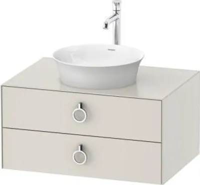 Produktbild von DURAVIT WT4990039390010 WTU wandh.White Tulip,2Schk.,m.Griff