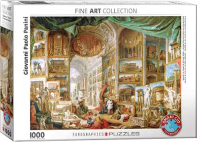 Immagine prodotto di puzzle da 1000 pezzi Galleria Roma Antica di Paolo Pannini
