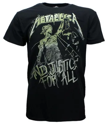 Produktbild von Metallica Justice For All Vintage T-Shirt - Band Merch - S