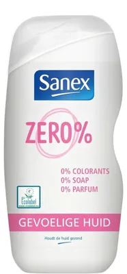 Image de Sanex Douche Zero% Sensitive Skin Douchegel 400 ML