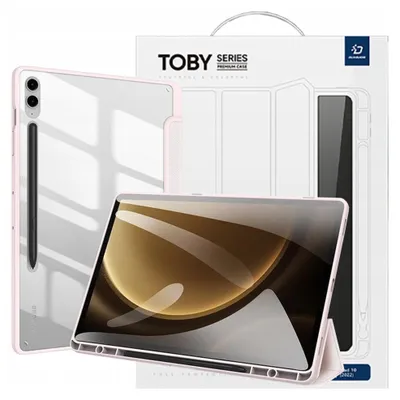 Image de Dux Ducis Toby Étui à rabat pour Samsung Galaxy Tab S9 Fe Plus - Rose