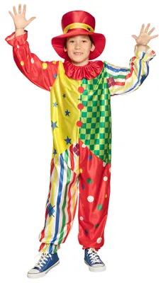 Produktbild von Boland 6822796, Maskenkostüm, Kind, Männlich, Clown, 10-12 years, Polyester