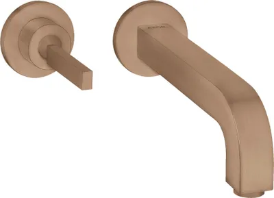 Produktbild von hansgrohe AXOR Citterio Einhebel-Waschtischmischer Unterputz, Rosetten für Wandmontage, Auslauf 220mm, 39116310