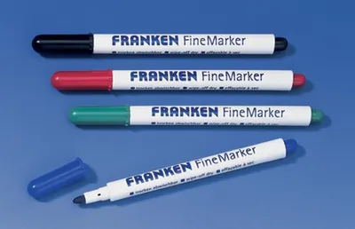 Image de FRANKEN Z1991 01 FRANKEN Whiteboard- und Flipchart-Marker rot 1,0 - 2,0 mm, 1 St.