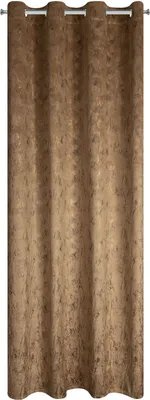 Zdjęcie produktu dla Eurofirany 459572, Przezroczysty, Jasny brąz, Wzór, Poliester, Oczko, 200 g/m²