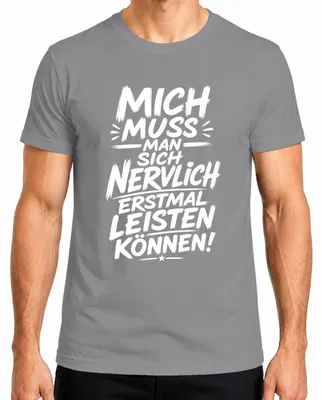 Imagen del producto de Camiseta para hombre, color gris, talla XXL, con el texto: "Primero hay que tener la fortaleza mental para poder decir esto" (tono sarcástico)