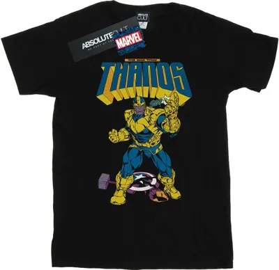 Produktbild von Marvel - "Mad Titan Snap" T-Shirt für Herren BI43404 (XL) (Schwarz)