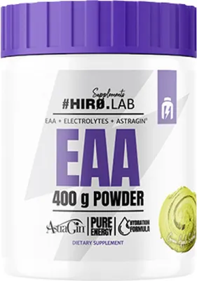 Zdjęcie produktu dla Hero.Lab | EAA Powder | z elektrolitami i AstraGin Green apple