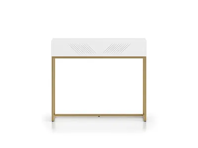 Produktbild von Konsolentisch ADELE 3 - weiß / gold