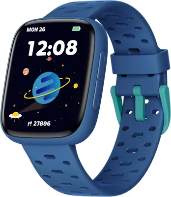 Obrázok produktu pre Deti Možno používať bez mobilného telefónu/aplikácie Displej AMOLED s vodotesnosťou IP68, krokomer, monitor srdcového tepu/spánku, budík, sledovanie telesnej kondície