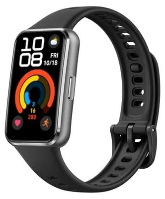Produktbild von HUAWEI Band 11 Smartwatch, Fitness Tracker mit 1,62" AMOLED-Display, 1500 Nits, Herzfrequenz- & Schlaftracking, SpO2, Bis zu 14 Tage Akku, Bluetooth, Android & iOS, Legierungsgehäuse, Schwarz