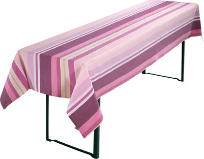Produktbild von REDBEST Biertisch-Tischdecke pink 110x260 cm