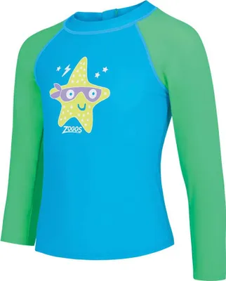Produktbild von Zoggs Uv-schutz Langarm-t-shirt Grün,Blau 12 Months Grün,Blau 12 Months