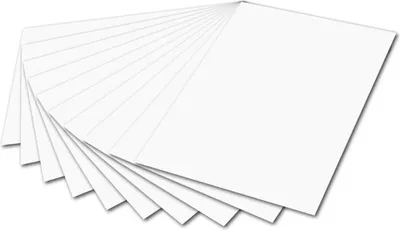 Produktbild von itenga Fotokarton, 100 x 70 cm, 300 g/qm weiß