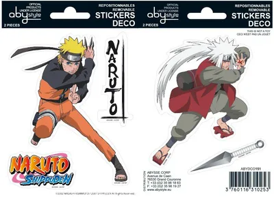 Immagine prodotto di Set di adesivi Naruto/ Jiraiya (16x11cm)