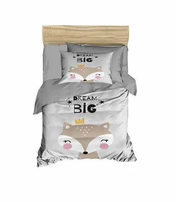 Produktbild von L'Essentiel Linge de Maison, PH1103, Baby-Bettbezug-Set, Grau, 100 x 150 cm