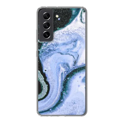Produktbild von MuchoWow® Handyhülle Schutzhülle Hülle für Samsung Galaxy S21 FE Mineralien - Natursteine - Universum Silikon Softcase Handy Hülle - Mobiltelefonhülle