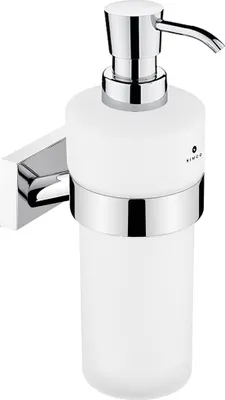 Image de Nimco Keira - Distributeur de savon avec support, verre dépoli/chrome KE 22031W-26