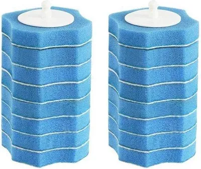 Produktbild von Toiletreiniger-Set 16er - Toiletreinigungssystem - Ersatzkopf Sponges - Reinigungssystem