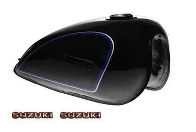 Immagine prodotto di Serbatoio carburante nero, serbatoio carburante nero per Suzuki GN 125 250 1994-1999
