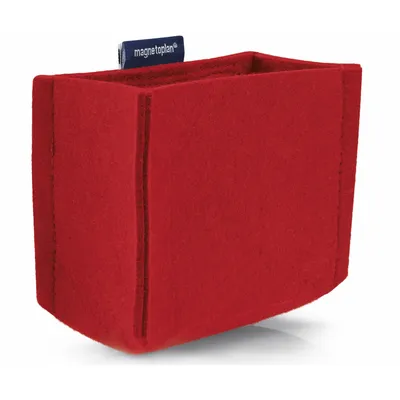 Produktbild von magnetoplan Stifteköcher magnetoTray medium rot aus Filz