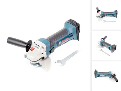 Produktbild von Bosch GWS 18-125 V-LI 4AH Profi-Akku-Winkelschleifer, 125 mm Schleifscheibe, Blockierschutz, ohne Akku