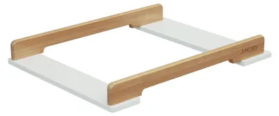 Image de JURABABY - Plan à langer universel 50 cm KIRA en bois pour commode bébé - Hêtre brut