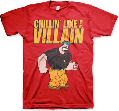 Produktbild von ChillinLike A Villain T-Shirt - Medium - Red