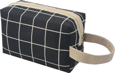 Obrázok produktu pre Melady toaletné tašky Dámy 20 * 12 cm čierne plastové obdĺžnikové bloky kozmetická taška toaletné tašky