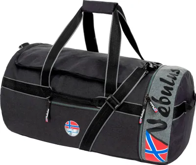 Productafbeelding van Nebulus Grote reistas, geschikt voor lifestyle, "VANCOUVER", weekendtas, sporttas, model P6086 - Uni, zwart-grijs, one size